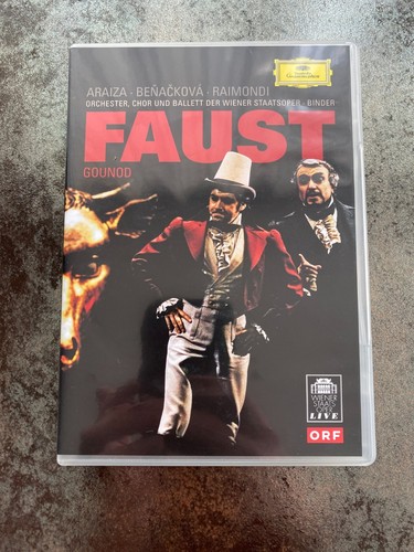Dvd charles gounod faust - dvd, /