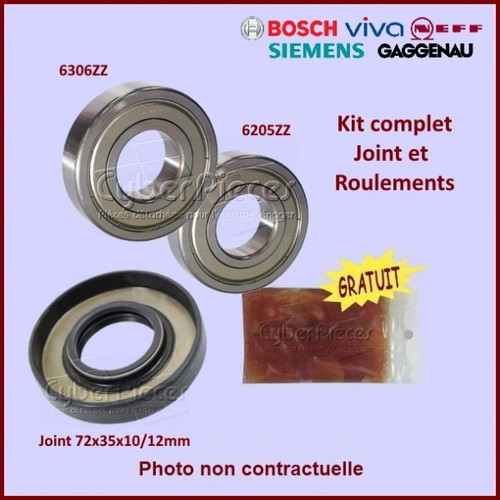 Kit palier bosch - palier, siemens