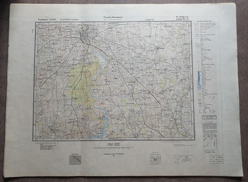 Militaria carte allemande - militaria,