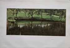 1898 Studio Imprimé L'Etang