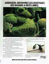 1979 Bosch Advertising 0323 Tooling Gardeners Hedge Cutter