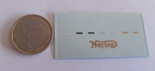 Decals decalcomanie norton - decals,