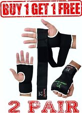 2 Paires Evo Gel Gants Interne Sac de Boxe Bandes de Mains Mma Art Martial UFC