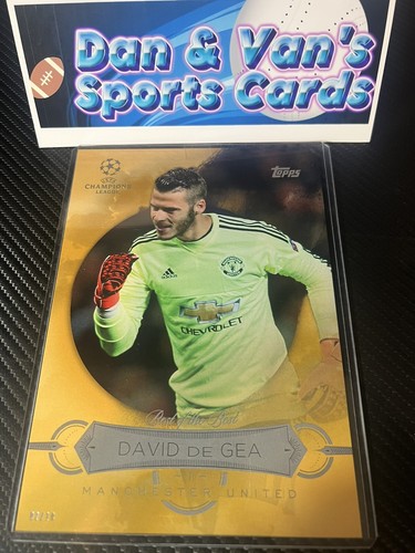 David gea 2015 topps ucl - de,