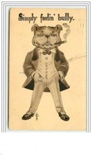 Simply feelin'bully - Smoking Dressed Dog - Bulldog - 3904