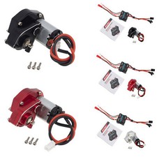 Pour 1:24 Axial SCX24 90081 Wrangler RC Car Alloy Gearbox Motor ESC Set