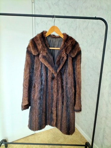 Manteau fourrure vison - manteau, de