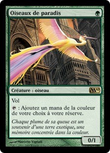 Magic mtg oiseaux de - -, paradis