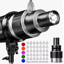 Flash Snoot Bowens 35 Gobos – Lentille Conique Studio Photo Vidéo