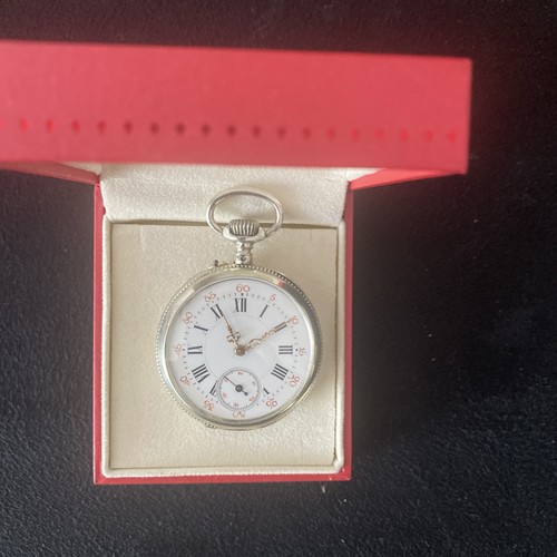 Montre gousset argent fin - montre,