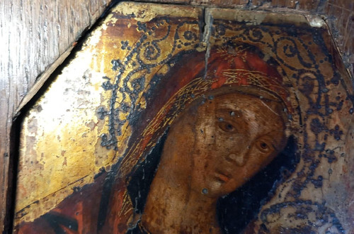 Très ancienne icône - , vierge