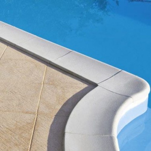 Margelle piscine avec - de,