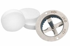 Rondelle en polystyrène blanc