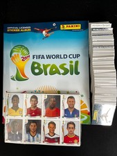 SET COMPLET PANINI WORLD CUP BRASIL 2014 + EMPTY ALBUM VIDE  + UPDATE MINT