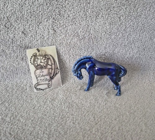 Cheval miniature porcelaine - en,