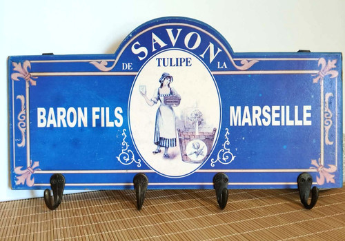 Porte manteau mural vintage - porte,