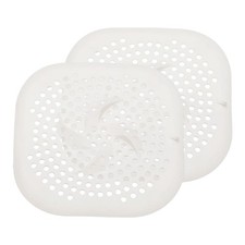 2 Pcs Couvercle Drain Douche