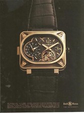 PUBLICITE MONTRE BELL & ROSS