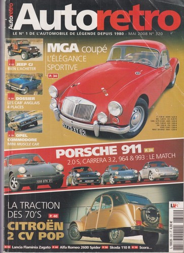 Auto retro 320 - auto, n°320