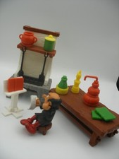 PVC SMURF SMURF old Schleich GERMANY smurf laboratory GARGAMEL 40601