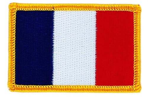 Patch écusson brodé drapeau - patch,