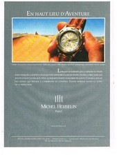 ADVERTISING 1993 MICHEL HERBELIN collection SAFARI watches
