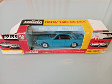 SOLIDO 157 BMW 2000 CS CSi - 1/43 scale like Corgi - Very good SCARCE Boxed