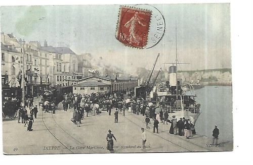 Dieppe la gare maritime - ,