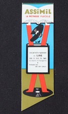 Marque-page publicitaire ASSIMIL La méthode facile bookmark 2