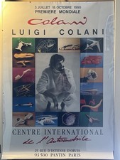 Original Posters Expo Luigi Colani 1990 #Collection Automobile Poster Designer