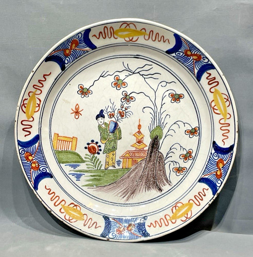 Delft assiette faïence - delft,