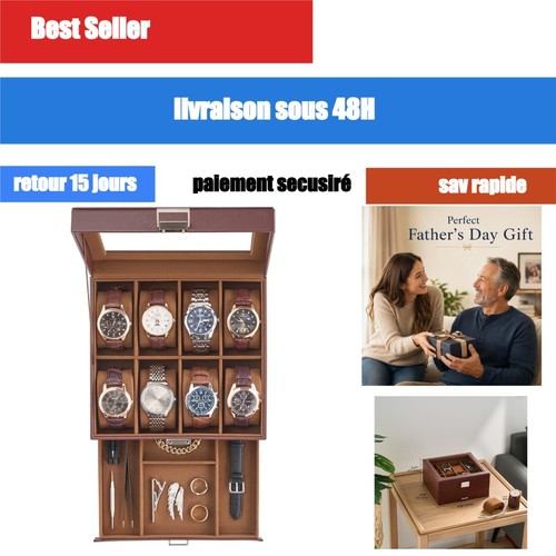 Boîte montres niveaux 8 - à,