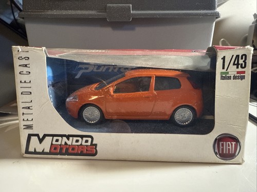 Mondo motors orange fiat punto - orange,