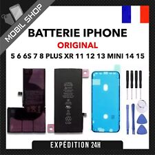 BATTERIE ORIGINAL POUR IPHONE 5SE 6 6S 7 8 PLUS X XR XS 11 12 13 14 15 PRO MAX