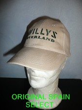 Casquette JEEP WILLYS OVERLAND beige ( MB MA GPA SAS 4X4 M201 WW2 USA NORMANDIE