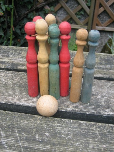 Ancien jeu quilles - ancien,