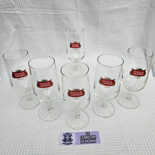 Lot verres à - 6,