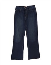 LEVI'S Womens 512 Bootcut Jeans US 16 2XL W38 L32 Navy Blue AF08