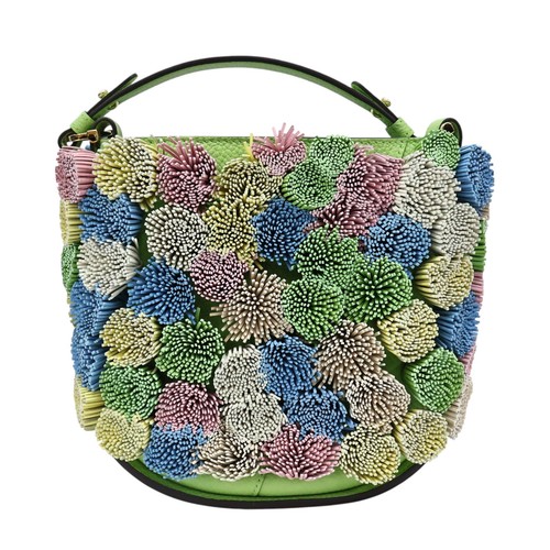 Delvaux pin mini pompons - delvaux,