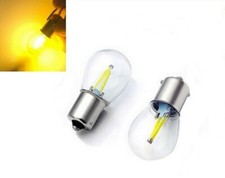 Ampoules LED PY21W Jaune Orange Clignotants Voitures Utilitaires 2pcs BAU15S
