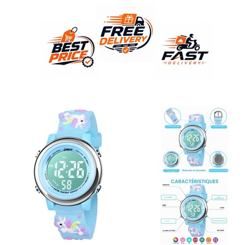 Montre enfant numérique