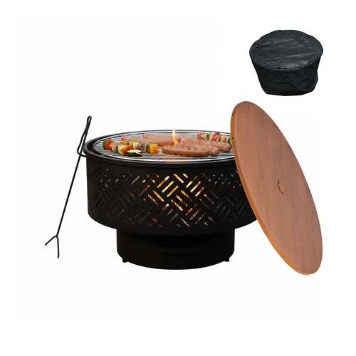 Brasero tonneau feu - brasero,,
