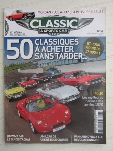 Classic sports car 68 - sports,