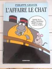 BD L'AFFAIRE LE CHAT DE PHILIPPE GELUCK TOME 11 EDITION ORIGINALE 2001 CASTERMAN