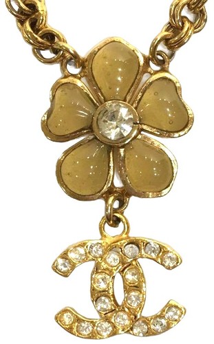 Collier pendentif fleur - , logo