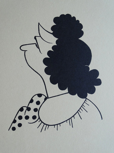 Colette portrait caricature - colette,