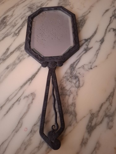 Miroir face main art - miroir, deco