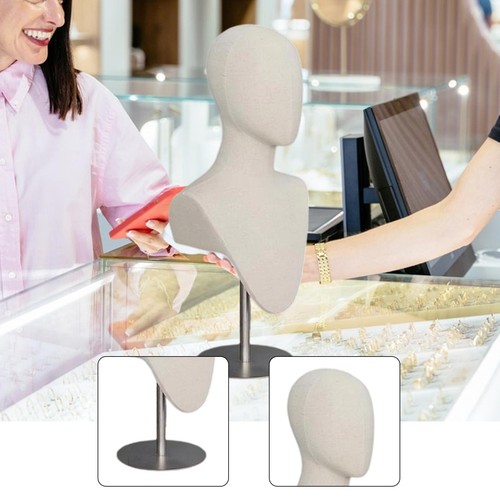 Tête mannequin hauteur - de,