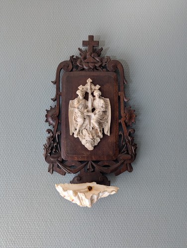 Bénitier ancien coquillage - , et