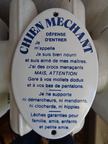 Plaque emaillee 8 cms - plaque, x